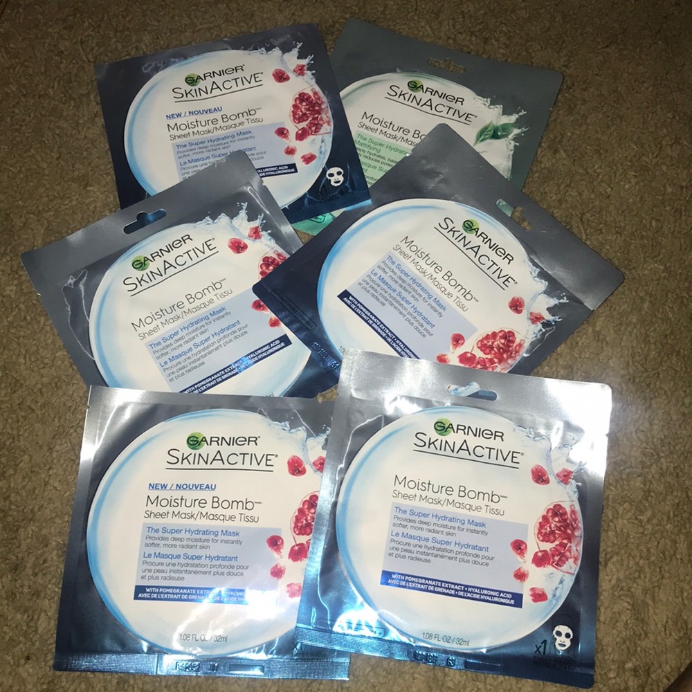6 Garnier SkinActive Face Masks